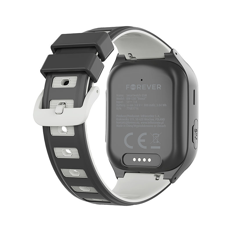 Forever smartwatch GPS WiFi 4G Kids Boost KW-530 Black - Billede 5
