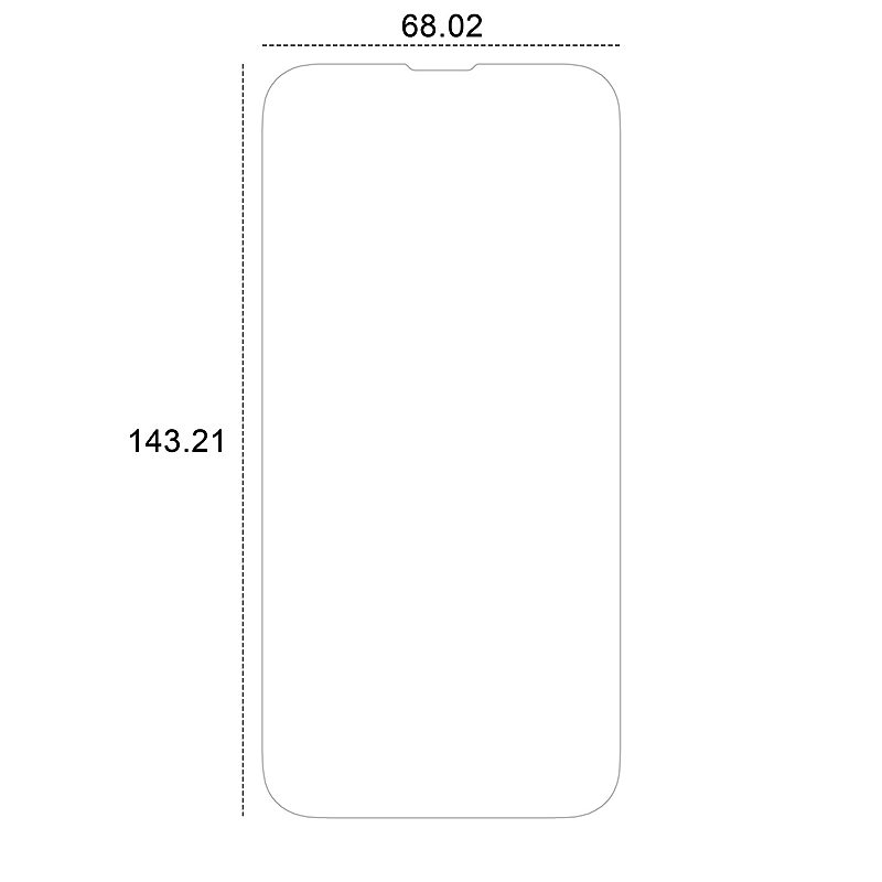 Etteri hybrid glass for iPhone 13 / 13 Pro 6,1" - Billede 2