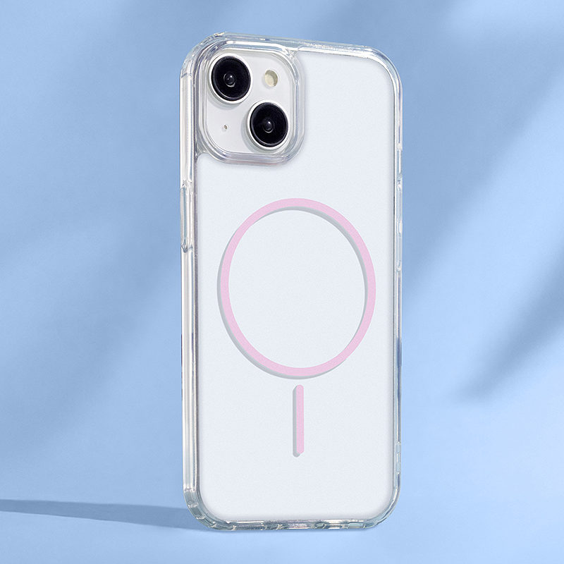 Anti Shock Thin Mag case for iPhone 14 Pro 6,1" pink - Billede 3