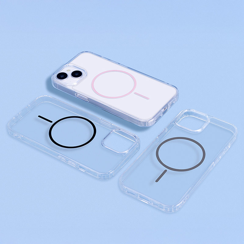 Anti Shock Thin Mag case for iPhone 14 Pro 6,1" pink - Billede 5