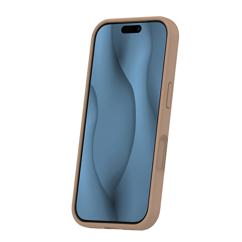 Silicone Thin Mag case for iPhone 17 Pro 6,3" / 18 Pro 6,3" brown - Billede 2