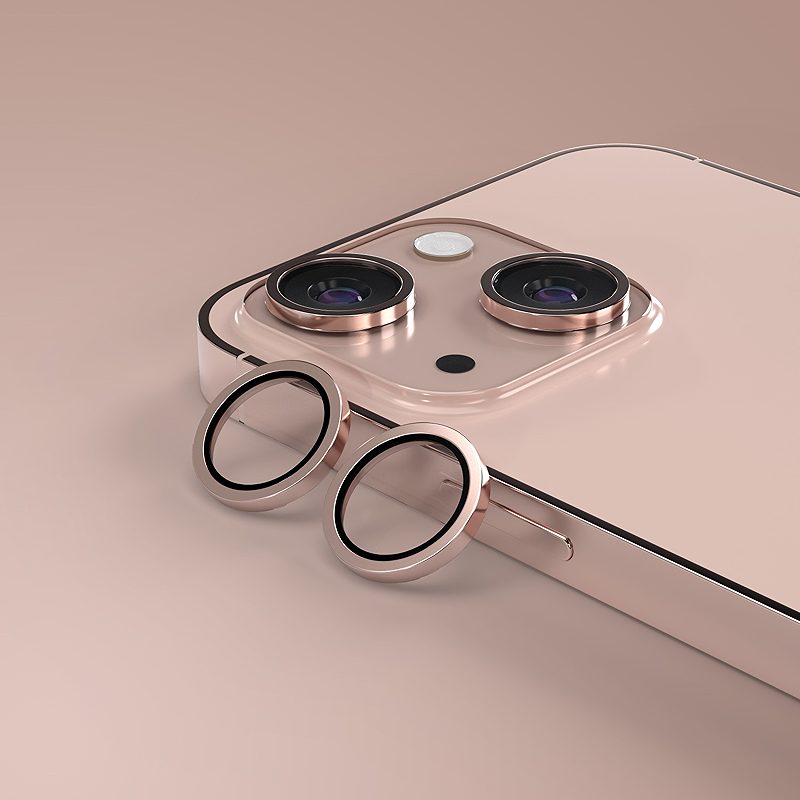 Etteri camera lens protector for iPhone 13 / 13 Mini pink - Billede 3