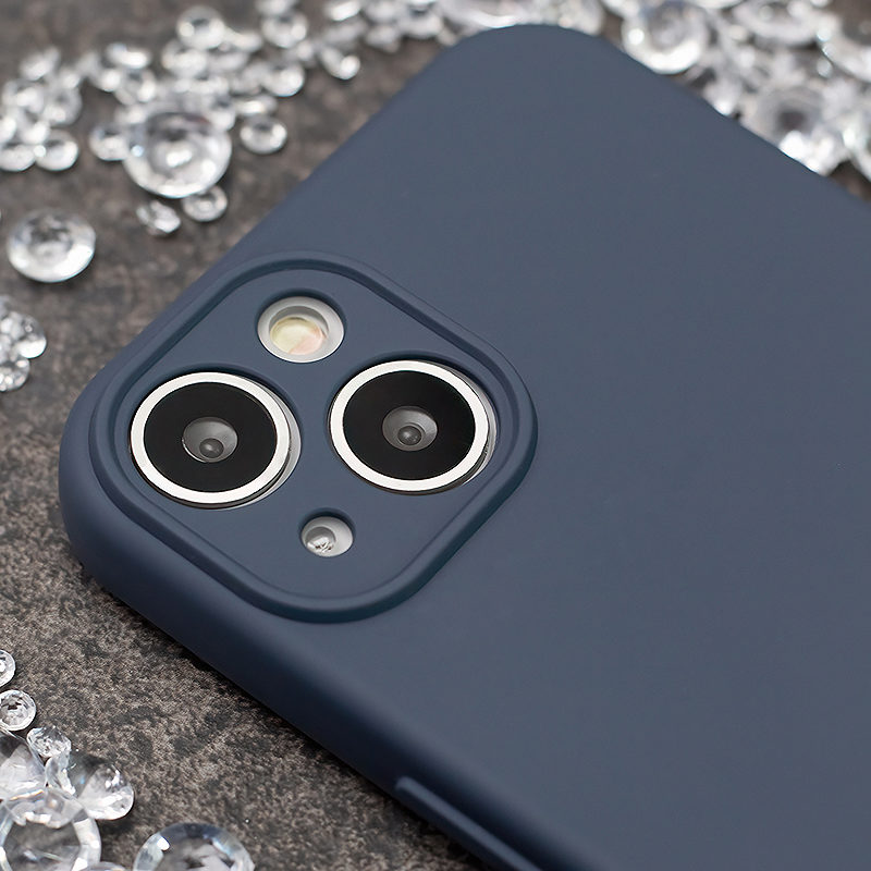 Silicon Box case for iPhone 17 Air 6,6" dark blue - Billede 5