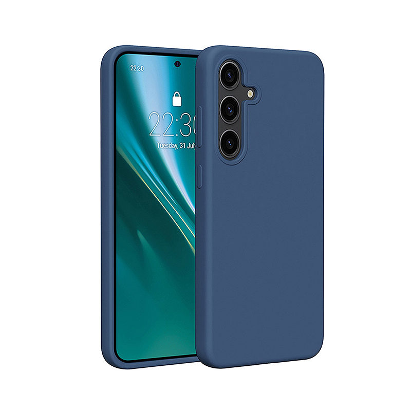 Etteri Silicone case for Samsung Galaxy A17 5G / A18 5G dark blue