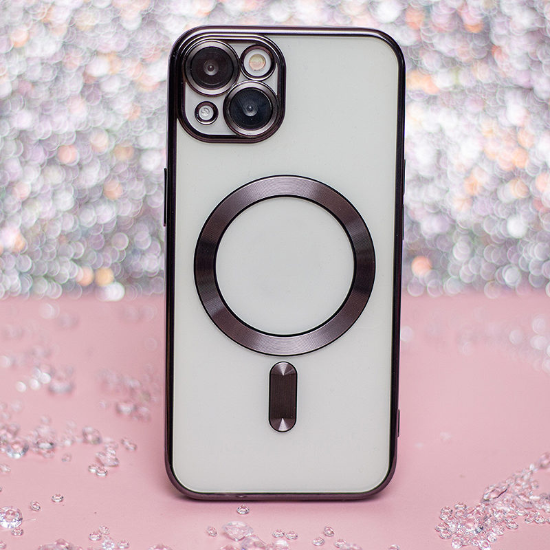 Color Chrome Mag case for iPhone 17 Air 6,6" black - Billede 4