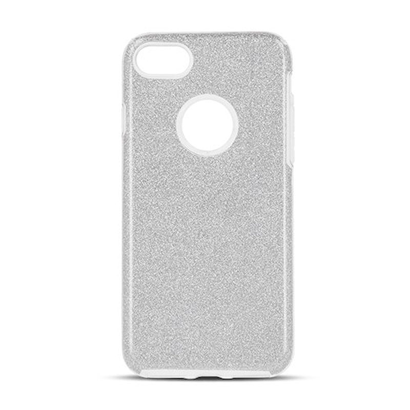 Glitter 3in1 case for iPhone 17 Pro 6,3" / 18 Pro 6,3" silver - Billede 4