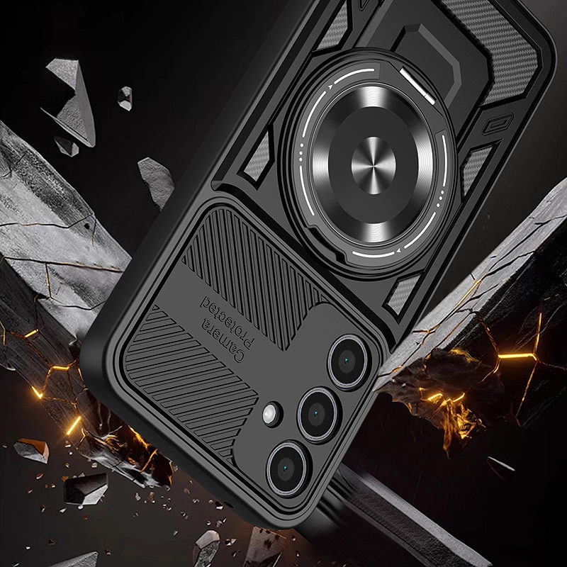 Defender Armor Mag case for Samsung Galaxy S24 / S25 black - Billede 3