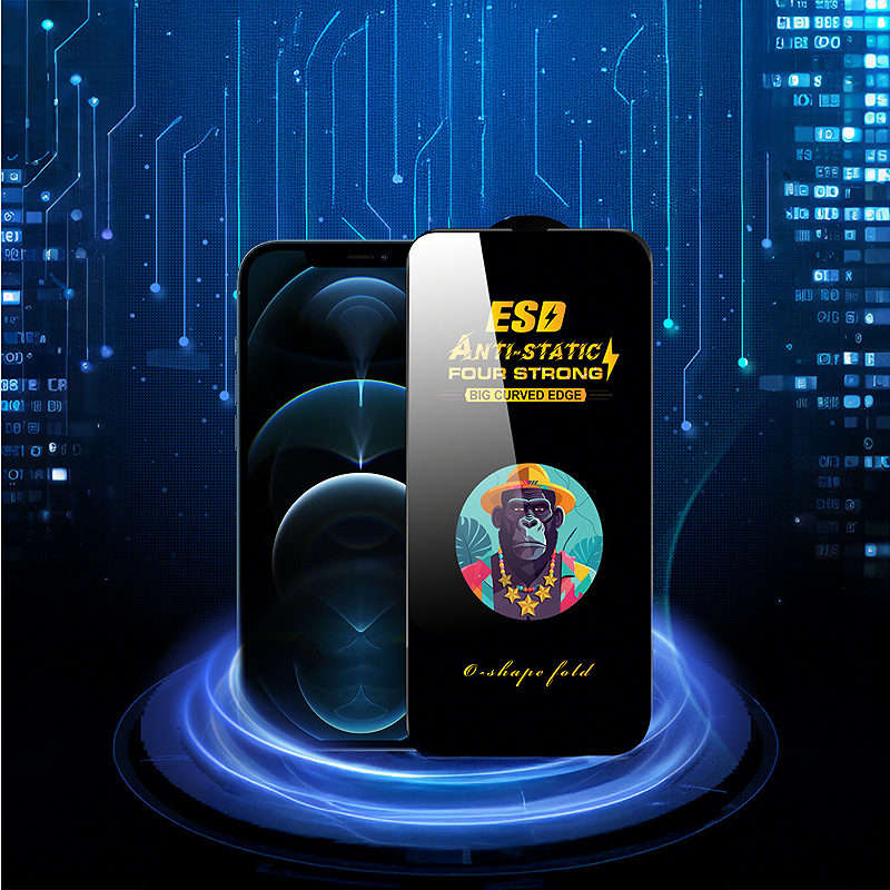 Universal tempered glass 9D OneFit AI-63 6,2" - Billede 5