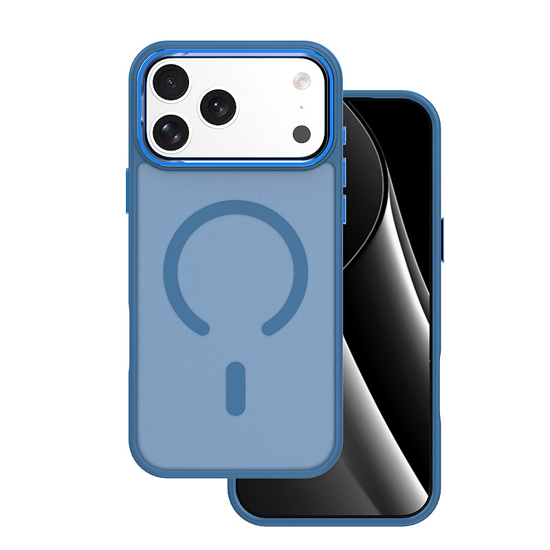 Frozen Mag case for iPhone 17 6,3" / 18 6,3" navy blue