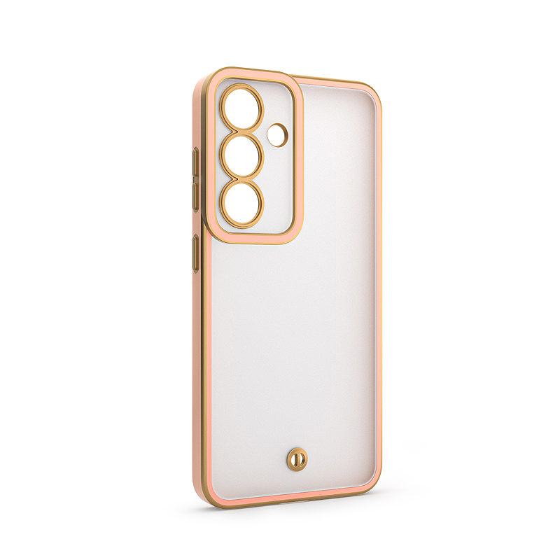 Silky Gold case for Oppo Reno 13F 5G (Global) / 13FS 5G pink - Billede 2