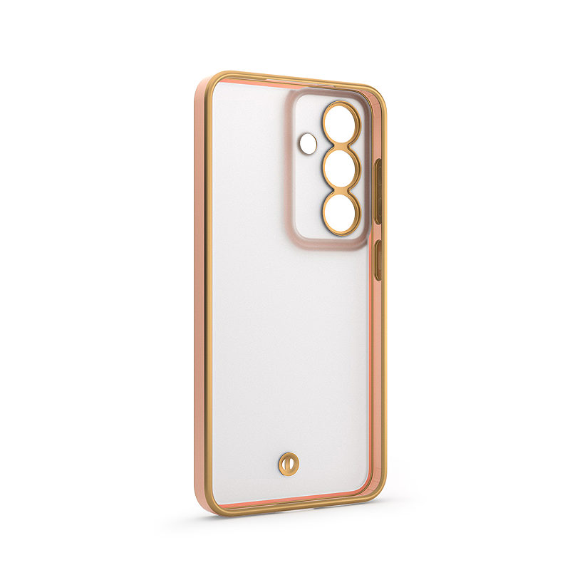 Silky Gold case for Oppo Reno 13F 5G (Global) / 13FS 5G pink - Billede 3