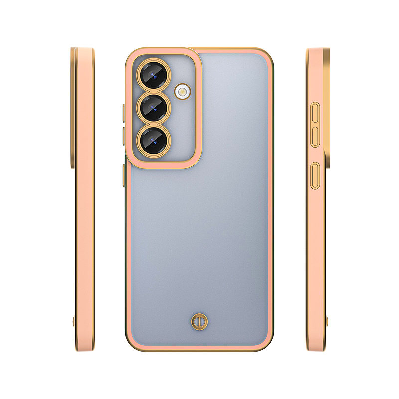 Silky Gold case for Oppo Reno 13F 5G (Global) / 13FS 5G pink - Billede 4