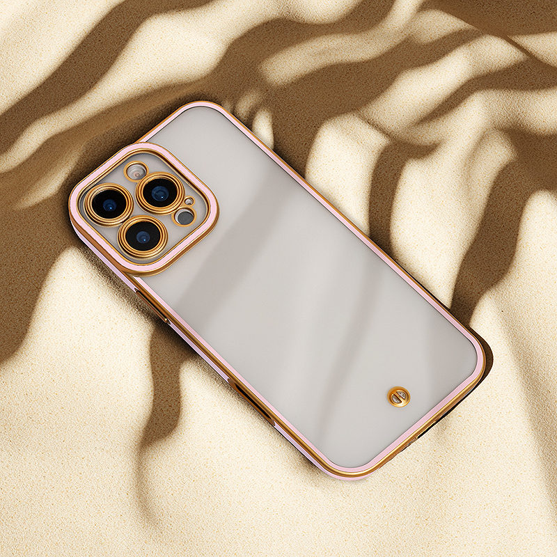 Silky Gold case for Oppo Reno 13F 5G (Global) / 13FS 5G pink - Billede 5