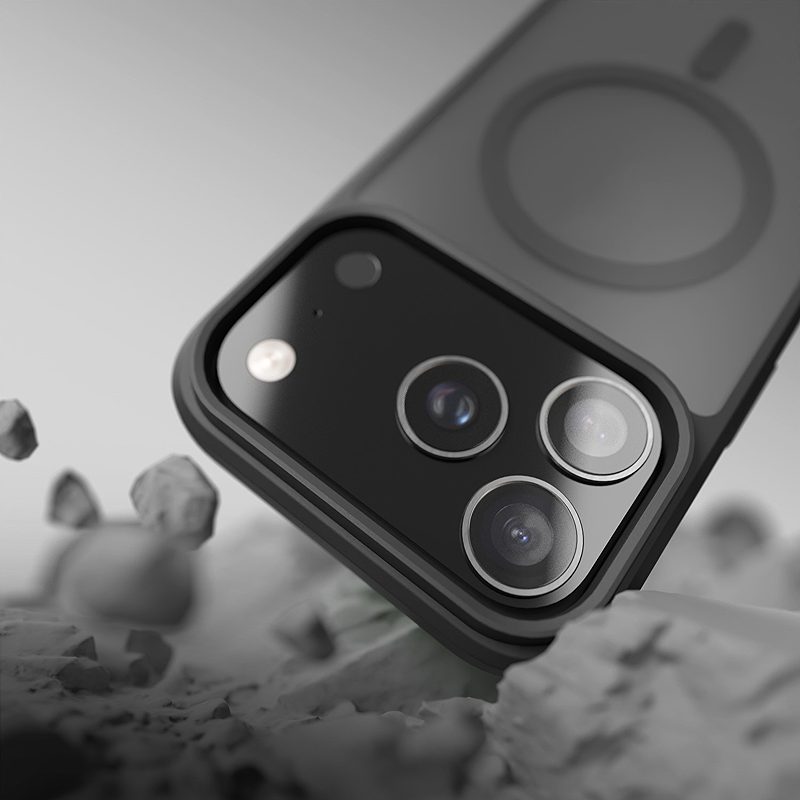 Etteri Matt Mag case for iPhone 17 Pro Max / 18 Pro Max black - Billede 4