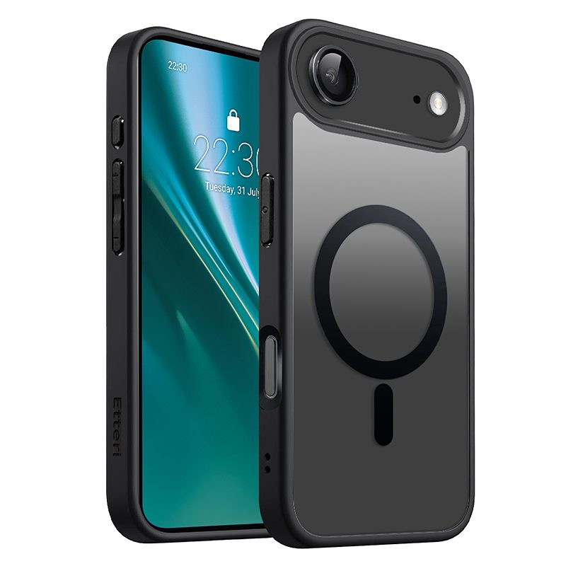 Etteri Matt Mag case for iPhone 17 Air black