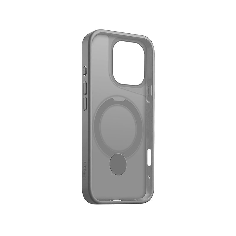 Etteri Matt Mag Ring case for iPhone 17 Pro / 18 Pro grey - Billede 3