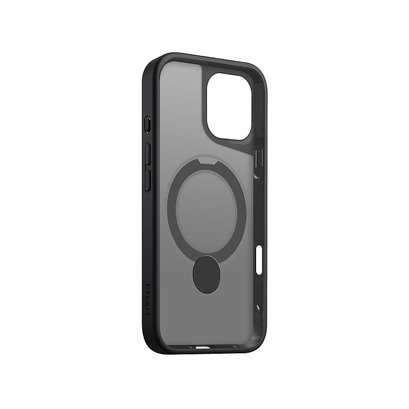 Etteri Matt Mag Ring case for iPhone 17 Pro / 18 Pro black - Billede 3