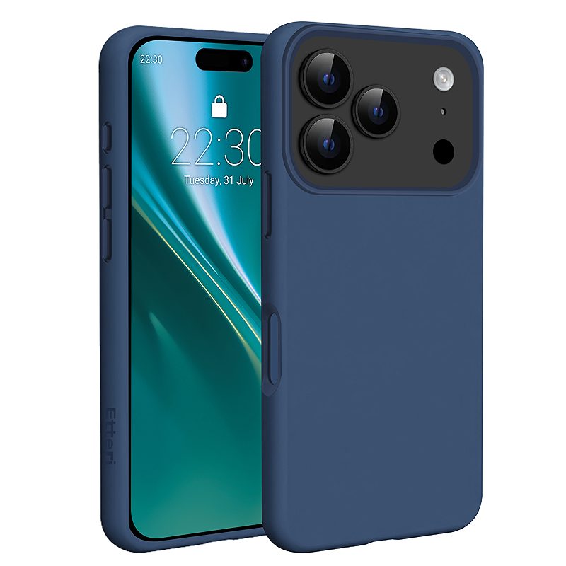 Etteri Silicone Mag case for iPhone 17 Pro / 18 Pro dark blue