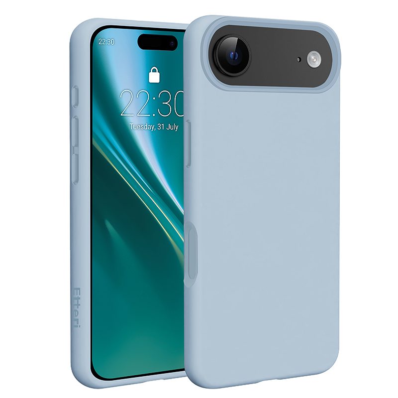 Etteri Silicone Mag case for iPhone 17 Air light blue