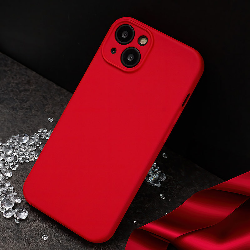 Silicon Box case for Samsung Galaxy A17 4G / A17 5G / A18 5G red - Billede 4