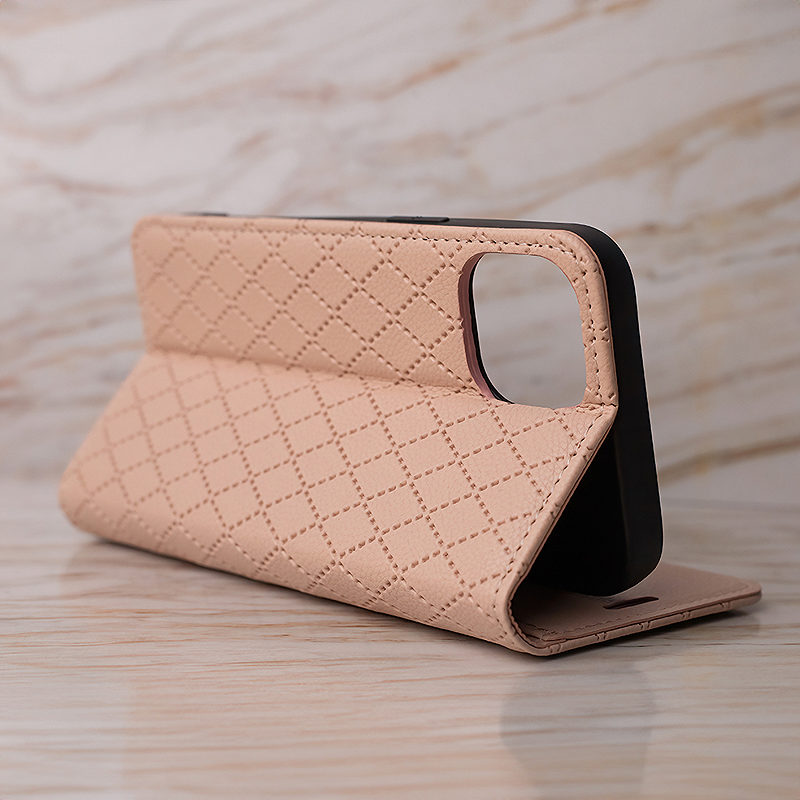 Smart Caro case for Xiaomi Redmi 15 4G EU / 15 5G EU (171,08 x 82,05 x 8,55) beige - Billede 5