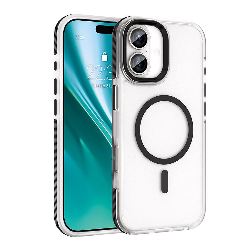 Etteri Icy Mag case for iPhone 17 black
