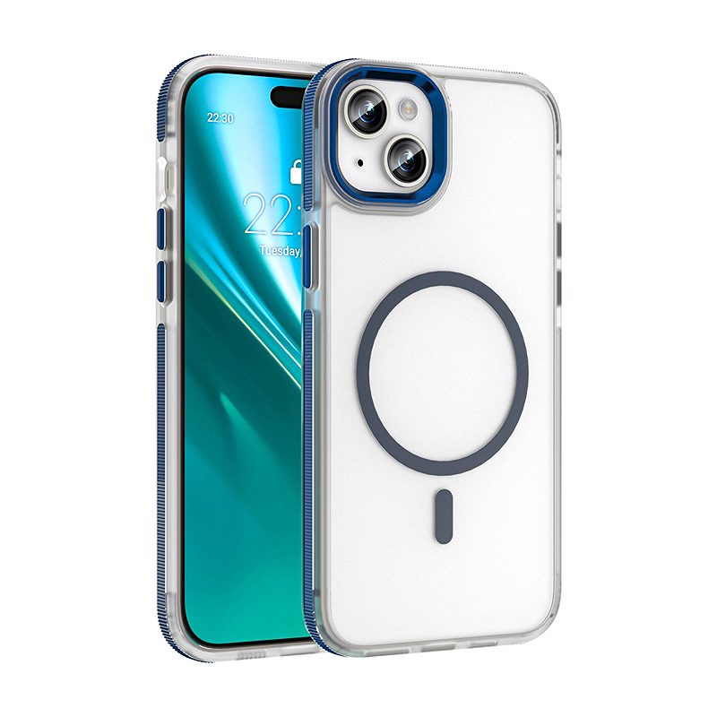 Etteri Icy Mag case for iPhone 15 6,1" blue