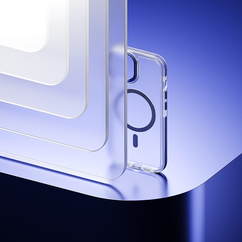 Etteri Icy Mag case for iPhone 16 Pro 6,3" blue - Billede 5