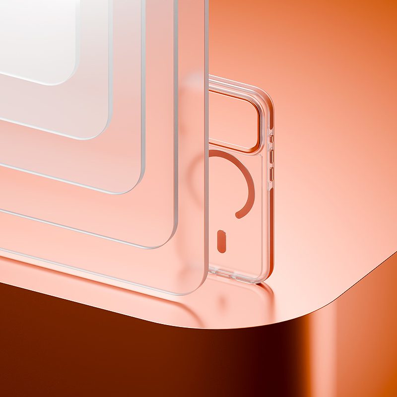 Etteri Icy Mag case for iPhone 17 Pro orange - Billede 5