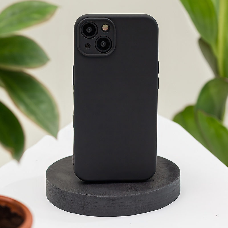 Silicon Box case for Samsung Galaxy S25 FE black - Billede 3