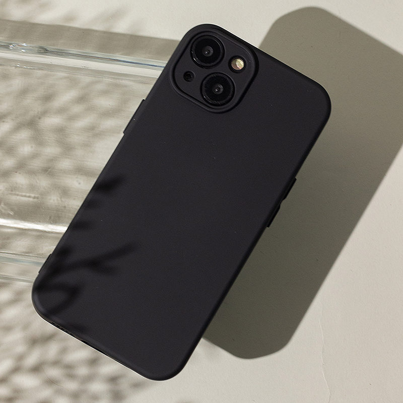 Silicon Box case for Samsung Galaxy S25 FE black - Billede 4