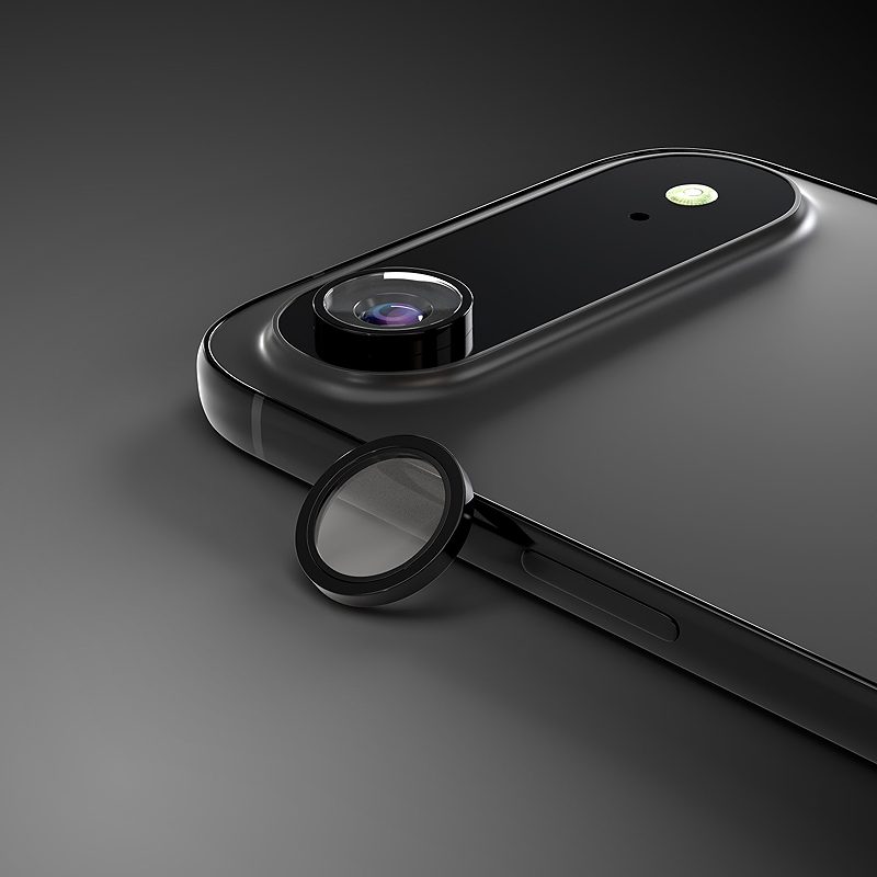 Etteri camera lens protector for iPhone 17 Air black - Billede 2