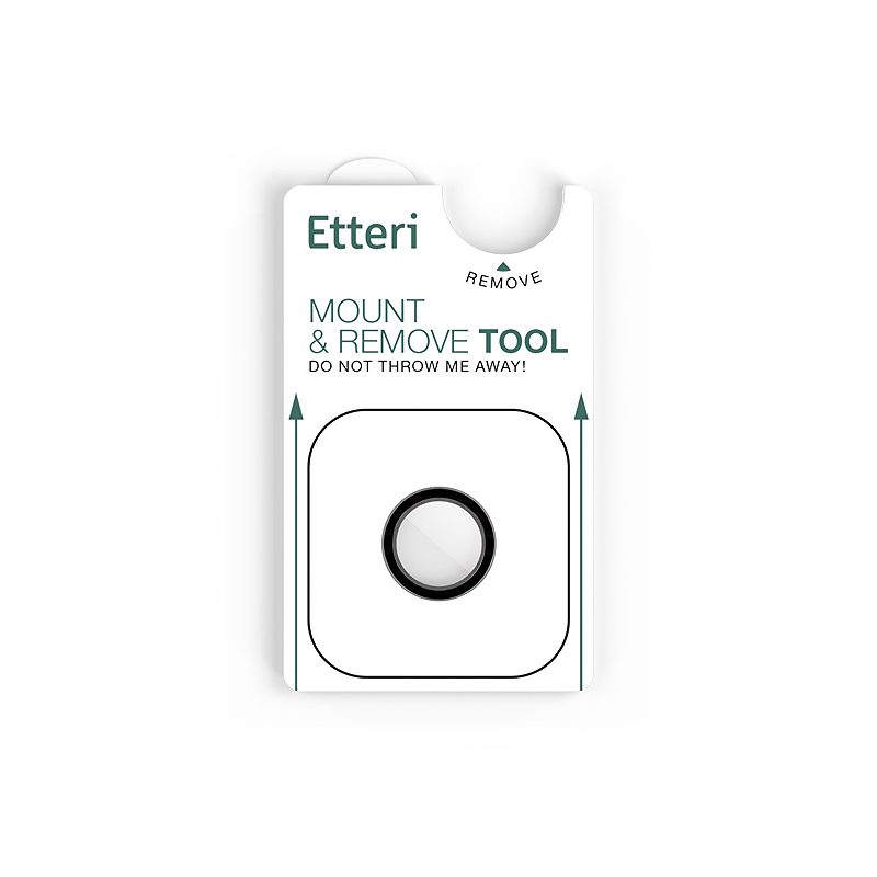 Etteri camera lens protector for iPhone 17 Air black - Billede 5