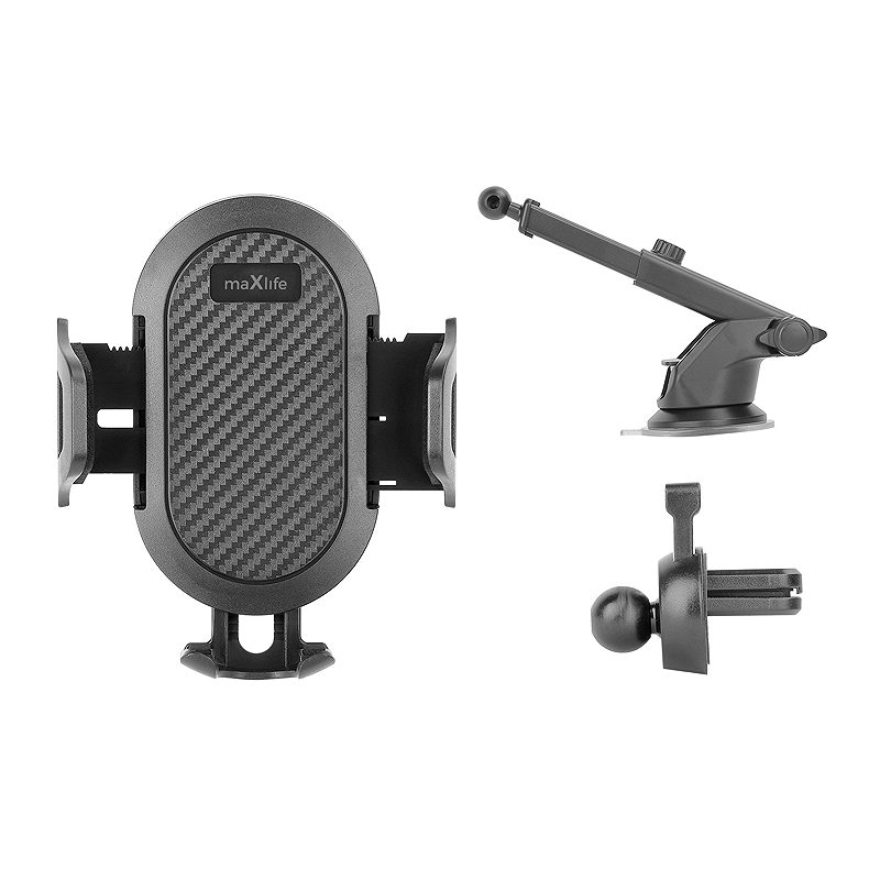 Maxlife universal car holder for windshield and air vent MXCH-17 black - Billede 2