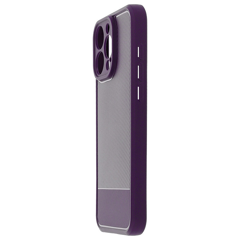 Simple Carbon case for iPhone 15 6,1" purple - Billede 2