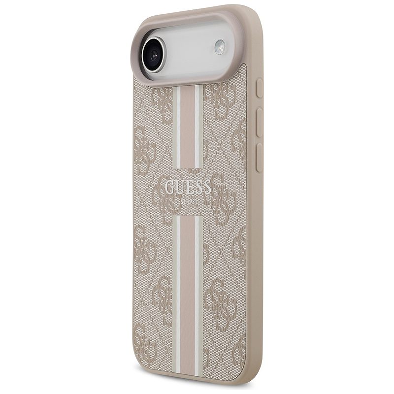 Guess 4G Printed Stripes MagSafe case for iPhone 17 Air pink - Billede 2