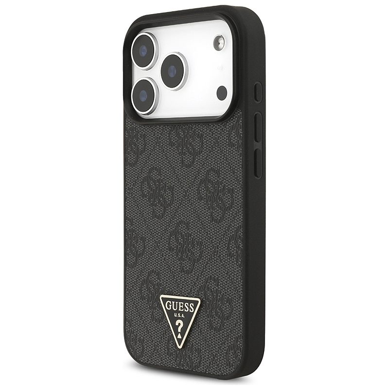 Guess 4G Strap Triangle Logo MagSafe case for iPhone 17 Pro black - Billede 3