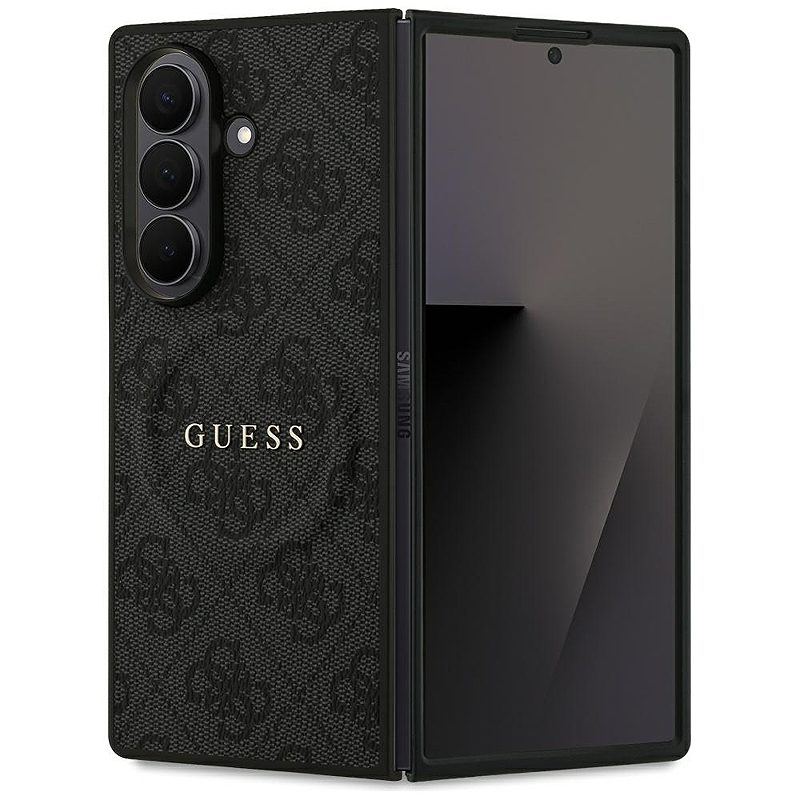 Guess 4G Classic MagSafe case for Samsung Galaxy Z Fold7 czarny