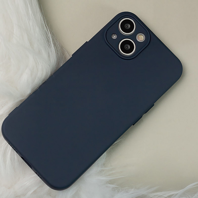 Silicon case for Motorola Moto G86 Power dark blue - Billede 5