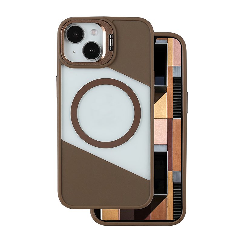 Fusion Mag case for iPhone 15 Pro 6,1" brown