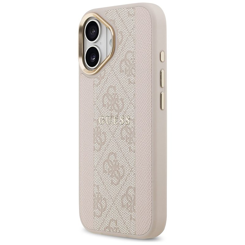Guess 4G Stripe MagSafe case for iPhone 17 pink - Billede 2