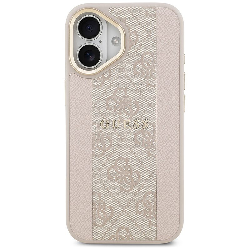 Guess 4G Stripe MagSafe case for iPhone 17 pink - Billede 3