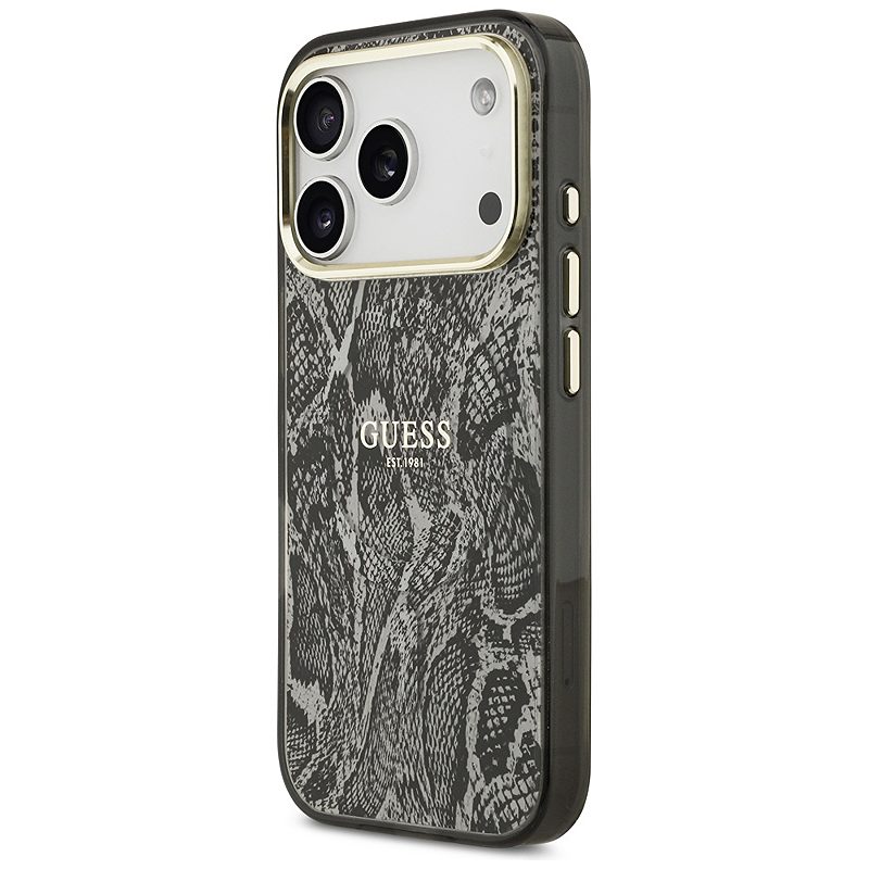 Guess Python Pattern MagSafe case for iPhone 17 Pro black - Billede 2