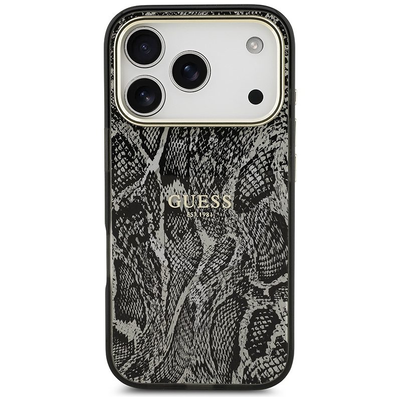 Guess Python Pattern MagSafe case for iPhone 17 Pro black - Billede 3