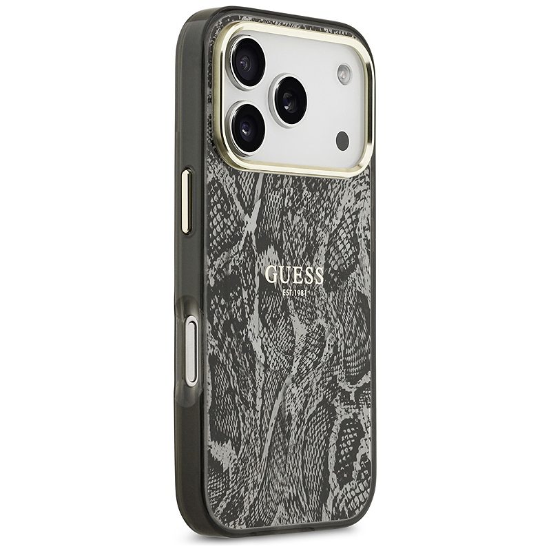 Guess Python Pattern MagSafe case for iPhone 17 Pro black - Billede 4