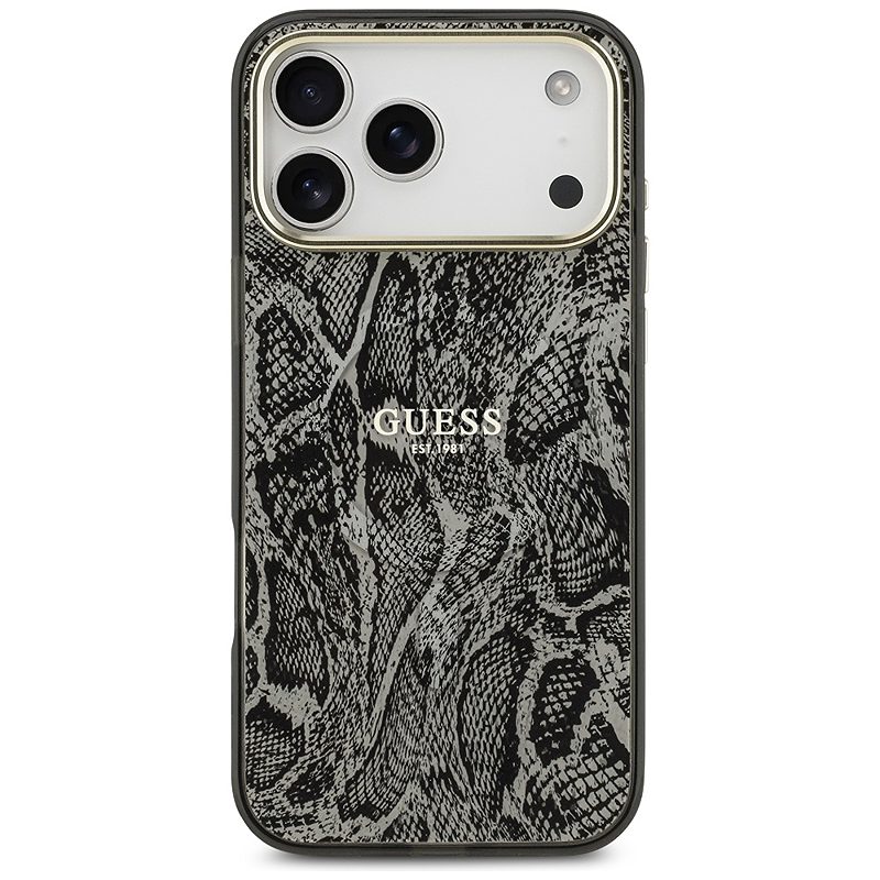 Guess Python Pattern MagSafe case for iPhone 17 Pro Max black - Billede 3