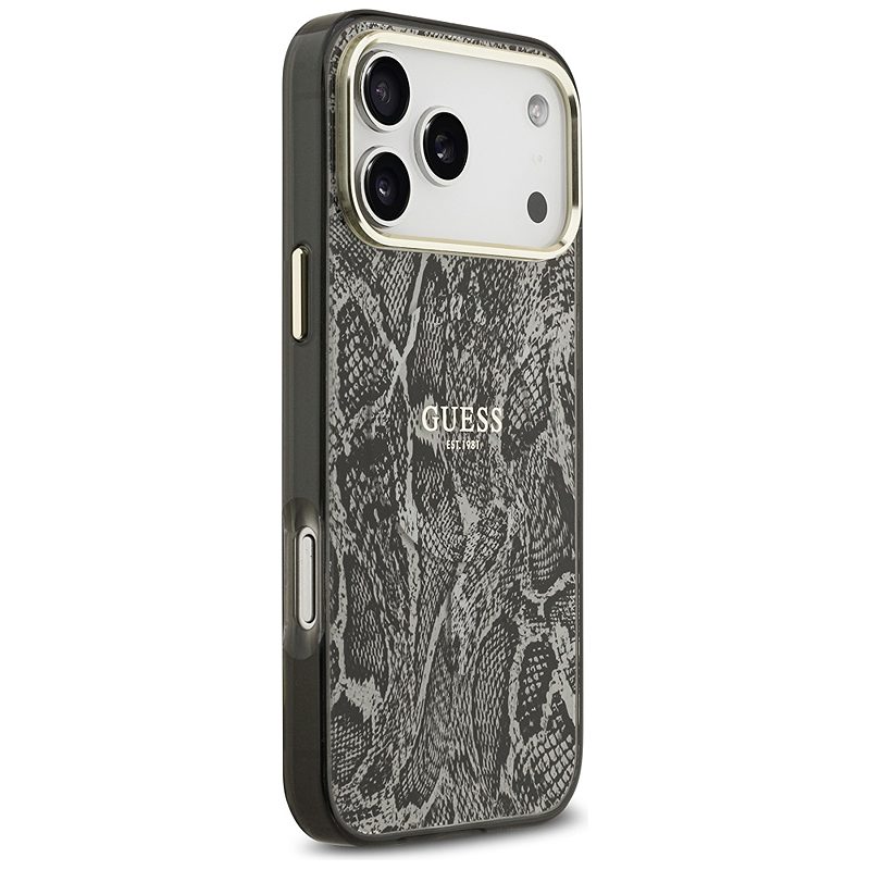 Guess Python Pattern MagSafe case for iPhone 17 Pro Max black - Billede 4