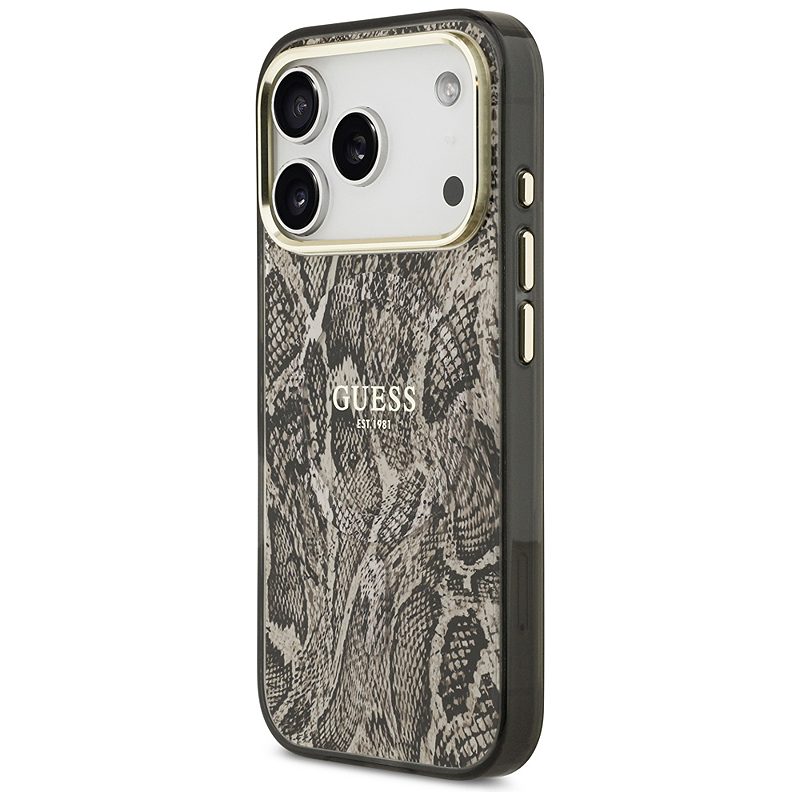 Guess Python Pattern MagSafe case for iPhone 17 Pro brown - Billede 2