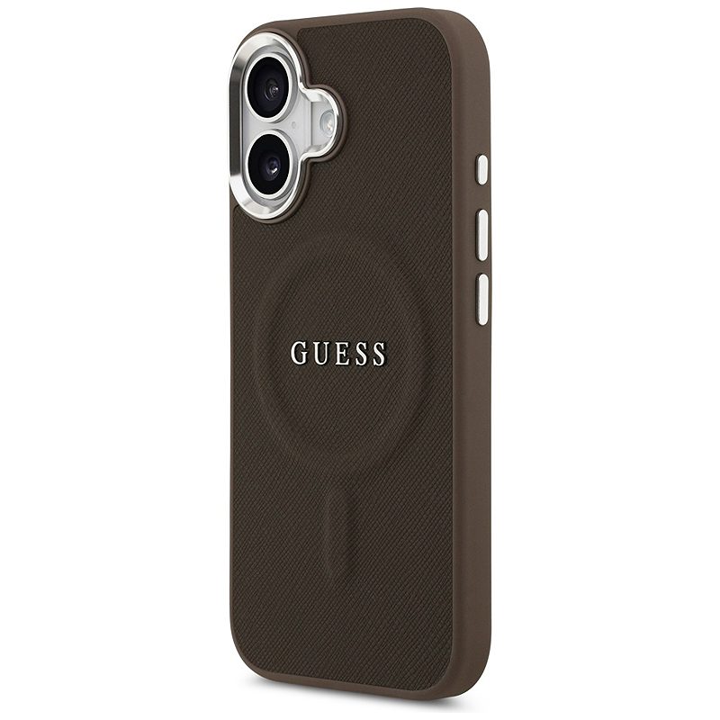 Guess Classic Logo MagSafe case for iPhone 17 brown - Billede 2