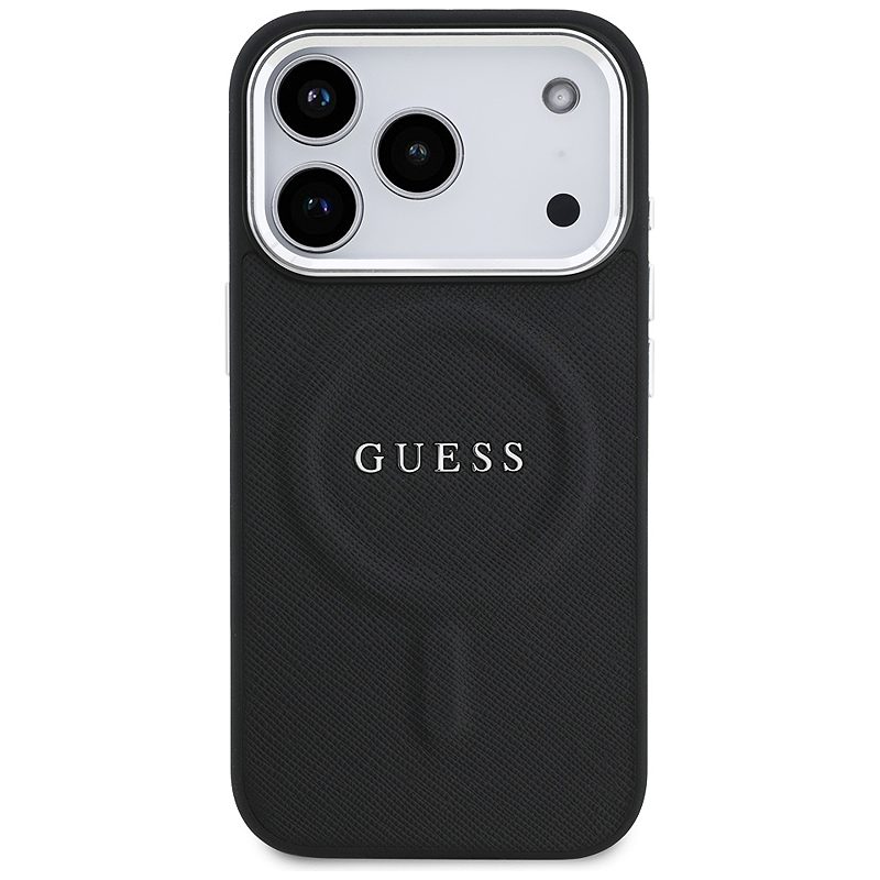Guess Classic Logo MagSafe case for iPhone 17 Pro black - Billede 3